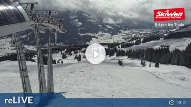 Slika pregleda web-kamere Brixen im Thale - Jochbahn Bergstation